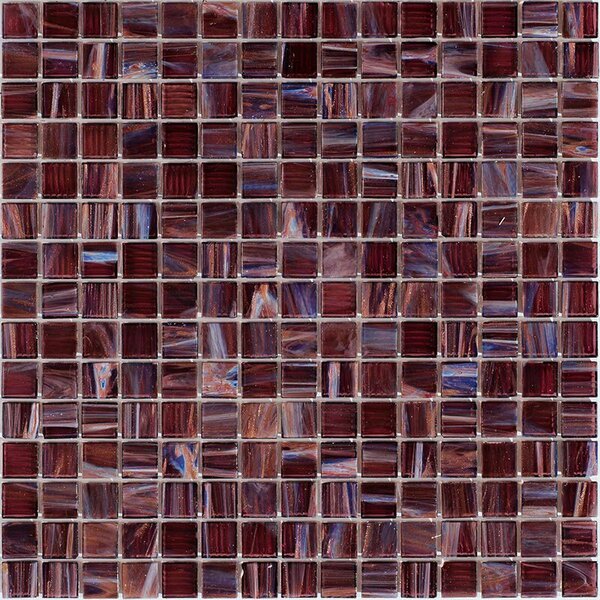 Apollo Tile Celestial 12 in. x 12 in. Glossy Bulgarian Red Glass Mosaic Wall and Floor Tile 20 sqft/case, 20PK APLST88RD216A